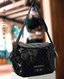HV Polo Putztasche Cecile Lack Black aus Kunstleder in Schwarz – Bild 1 von 1