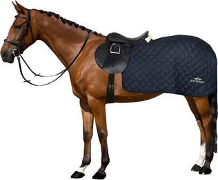 HV Polo Quarter Rug Wolldecke für Pferde Navy Blau Größe S – Bild 1 von 4