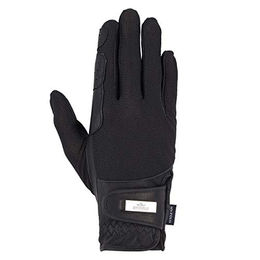 HV Polo Reithandschuhe Damen aus Leder Schwarz Größe S – Bild 1 von 2