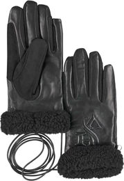 Produktbild von HV Polo Reithandschuhe Damen aus Leder Winter Schwarz Größe L