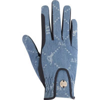 Produktbild von HV Polo Reithandschuhe Damen Blau aus Kunstleder Größe XXL