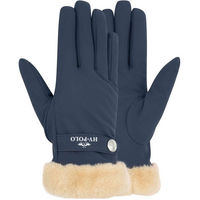 Produktbild von HV Polo Reithandschuhe Damen Garnet Blau Winter wasserabweisend Polyester Größe XS