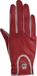 Produktbild von HV Polo Reithandschuhe Damen Kennet aus Kunstleder Rot Größe XS