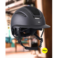 Produktbild von HV Polo Reithelm Magnifica Mips für Damen Schwarz Matt