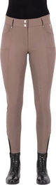 Produktbild von HV Polo Reithose Damen Full Grip Highwaist Winter Braun wasserabweisend