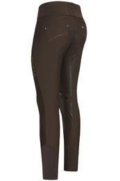 Produktbild von HV Polo Reithose Elena FullGrip für Damen in Espresso Braun mit Silikon Grip ganzjährig