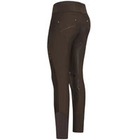 Produktbild von HV Polo Reithose Elena FullGrip für Damen in Espresso Braun mit Silikon Grip ganzjährig