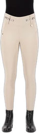 Produktbild von HV Polo Reithose Favourite Midwaist für Damen in Beige Grösse 42 Winter Polyamid Full Grip