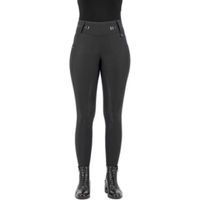 Produktbild von HV Polo Reithose Favourite Midwaist für Damen in Schwarz mit Full Grip