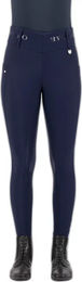 Produktbild von HV Polo Reithose Favourite Midwaist für Damen Winter Blau Größe 36
