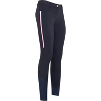 Produktbild von HV Polo Reithose Full Grip Damen Blau wasserabweisend Größe 34
