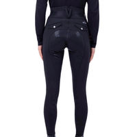 Produktbild von HV Polo Reithose Valeska FullGrip Schwarz Winter
