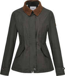 HV Polo Reitjacke Damen aus Cord in Grün wasserabweisend Größe XL – Bild 1 von 2