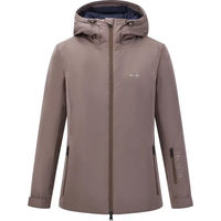 Produktbild von HV Polo Reitjacke Donja für Damen mit Kapuze wasserdicht in Pecan Größe M
