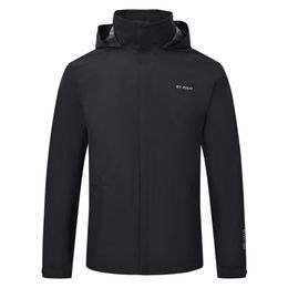 Produktbild von HV Polo Reitjacke für Herren aus Polyester in Grau Schwarz wasserdicht