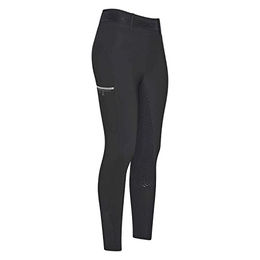 HV POLO Reitleggings Clarissa Damen Vollbesatz Schwarz Größe 36 – Bild 1 von 2