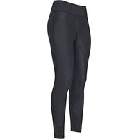 Produktbild von HV Polo Reitleggings Damen Full Grip Lycra Schwarz Größe 38