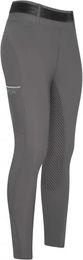 Produktbild von HV Polo Reitleggings Full Grip für Damen in Grau