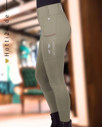 Produktbild von HV Polo Reitleggings HVPClassic FullGrip Oil Green