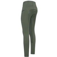 Produktbild von HV Polo Reitleggings HVPLuci FullGrip Oil Green mit Silikon Grip