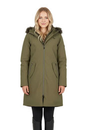 Produktbild von HV Polo Reitmantel für Damen Winter wasserabweisend Dark Oil Green