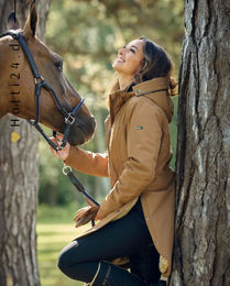 Produktbild von HV Polo Reitmantel HVPAlita Wintermantel für Damen wasserdicht Braun