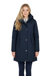 Produktbild von HV Polo Reitmantel Novia Navy Damen wasserdichte Winterjacke Blau