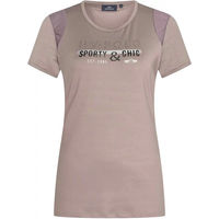 Produktbild von HV Polo Reitshirt Ariel für Damen in Braun und Beige Größe XS
