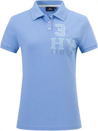 HV Polo Reitshirt Damen aus Baumwolle Blau Größe M – Bild 1 von 2