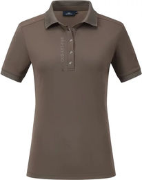 HV Polo Reitshirt Damen aus Polyamid in Braun und Beige Größe L – Bild 1 von 2