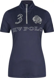 Produktbild von HV Polo Reitshirt Damen Favouritas Platinum Blau Größe L