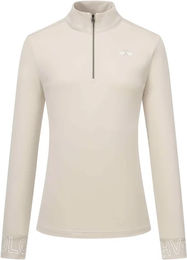 Produktbild von HV Polo Reitshirt Damen Longsleeve-Polo Beige XL