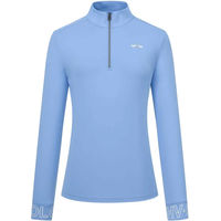 Produktbild von HV Polo Reitshirt Damen Technisches Longsleeve-Polo Blau XL