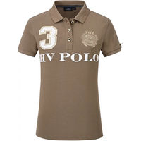 Produktbild von HV Polo Reitshirt Favouritas Damen aus Baumwolle in Beige und Braun