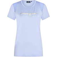 Produktbild von HV Polo Reitshirt für Damen Ariel in Lila und Blau Größe XL