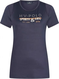 Produktbild von HV Polo Reitshirt für Damen in Blau Grösse XS