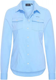Produktbild von HV Polo Reitshirt für Damen in Blau Größe XXL