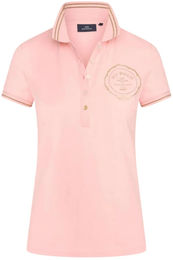 HV Polo Reitshirt für Damen in Rosa aus Baumwolle – Bild 1 von 1