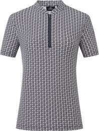 Produktbild von HV Polo Reitshirt für Damen Sommer Blau Bunt aus Polyester XS