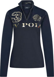 HV Polo Reitshirt für Mädchen in Blau – Bild 1 von 1