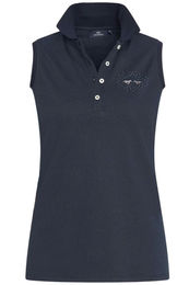Produktbild von HV Polo Reitshirt HVPClassic ärmellos aus Baumwolle Navy Blau