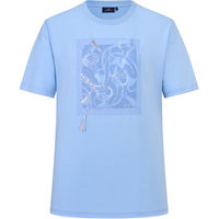 Produktbild von HV Polo Reitshirt HVPJenny Damen Blau Baumwolle Größe M