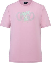 Produktbild von HV Polo Reitshirt Jaimy Damen aus Baumwolle Weiß Rosa Größe L
