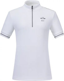 Produktbild von HV Polo Reitshirt Jolie für Damen in Weiß Größe S