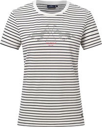 Produktbild von HV Polo Reitshirt Margot für Damen aus Baumwolle Schwarz Weiß XS