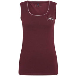 Produktbild von HV Polo Reitshirt Tanktop HVPClassic Dark Berry für Damen aus Baumwolle