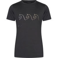 Produktbild von HV Polo Reitshirt Wesla Unisex Schwarz