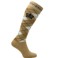 Produktbild von HV Polo Reitsocken Argyle Sand Melange Beige Unisex