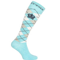 Produktbild von HV Polo Reitsocken Argyle Tiffany Türkis Unisex