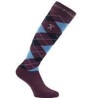 Produktbild von HV Polo Reitsocken Argyle Unisex Lila Blau Bunt